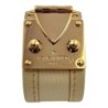 BRACELET LOUIS VUITTON LOCKIT CUIR SUHALI