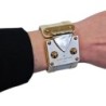 BRACELET LOUIS VUITTON LOCKIT CUIR SUHALI