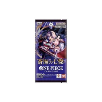 ONE PIECE BOOSTER GAME THE SEVEN HEROES OF THE BLUE SEA BOOSTER PACK OP-14 JAPANESE SEALED