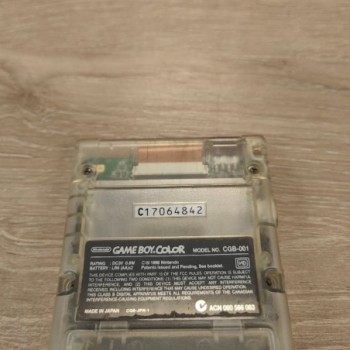 CONSOLE GAMEBOY COLOR TRANSPARENTE