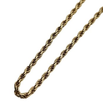 COLLIER OR 14CT 3.07GRS 40CM