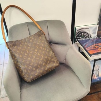 SAC LOUIS VUITTON LOOPING GM MONOGRAM