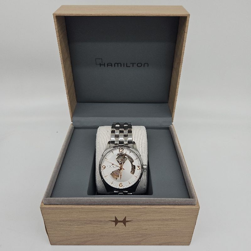 MONTRE HAMILTON JAZZMASTER OPEN HEART AUTOMATIC 42MM FULLSET