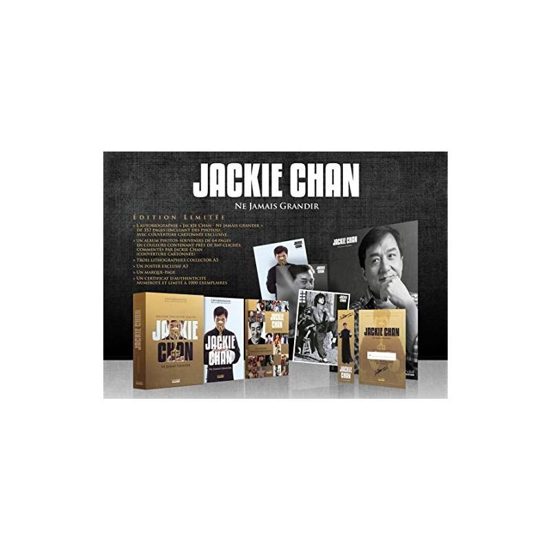 Coffret Jackie Chan - Ne Jamais Grandir (édition Collector limité 1000 exemplaires)