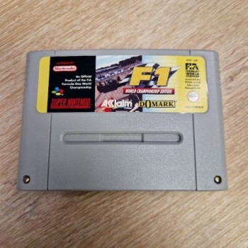 F1 WORLD CHAMPIONSHIP EDITION SNES (JEU SEUL)