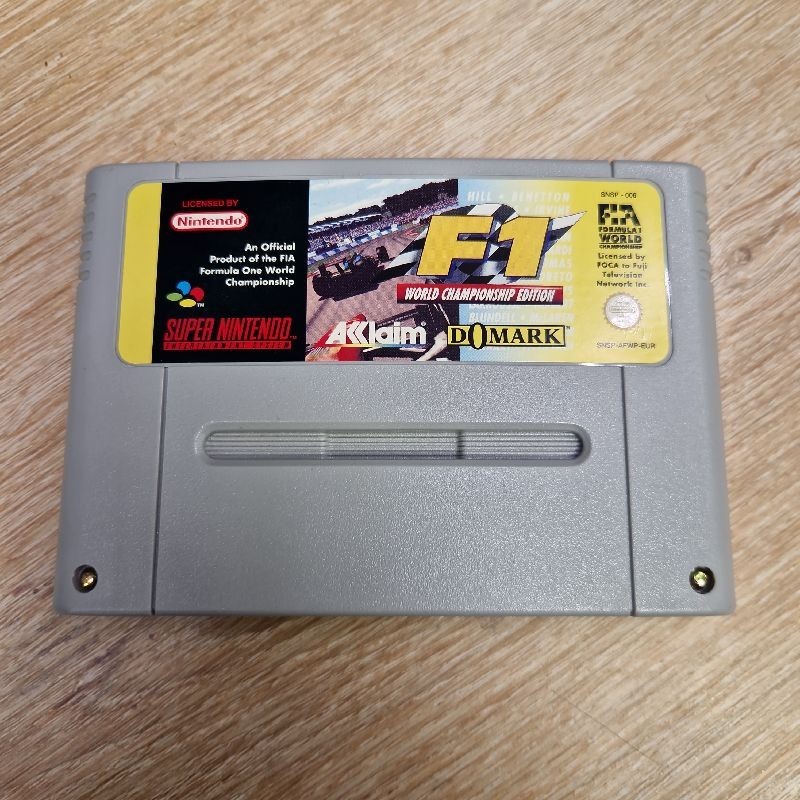 F1 WORLD CHAMPIONSHIP EDITION SNES (JEU SEUL)