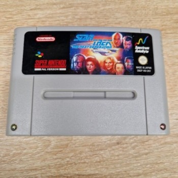 STAR TREK THE NEXT GENERATION SNES (JEU SEUL)