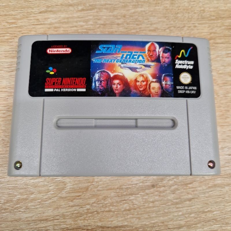 STAR TREK THE NEXT GENERATION SNES (JEU SEUL)
