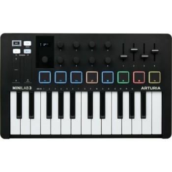 Arturia MiniLab 3 Master Keyboard Black