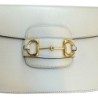 SAC HORSEBIT GUCCI 1955 CUIR BLANC 
