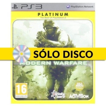 CALL OF DUTY MODERN WARFARE PLATINUM PS3