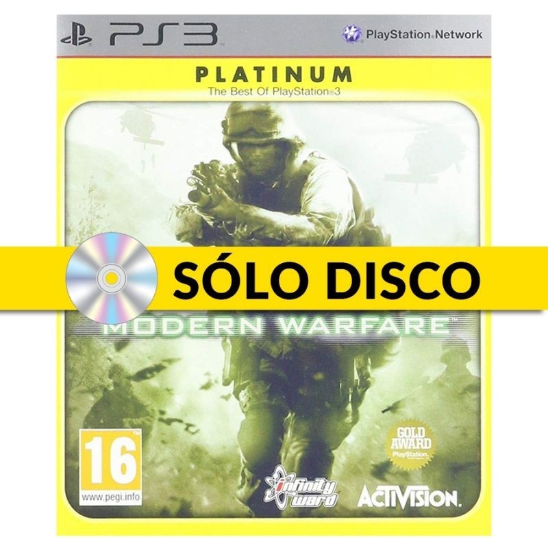 CALL OF DUTY MODERN WARFARE PLATINUM PS3