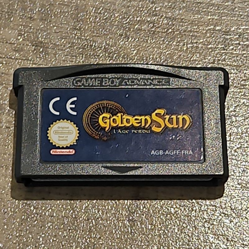 GOLDEN SUN L AGE PERDU GBA JEU SEUL