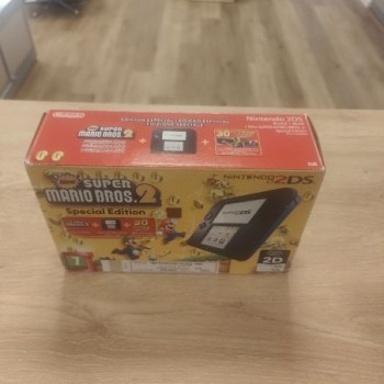 CONSOLE 2DS BLEU NOIR EN BOITE