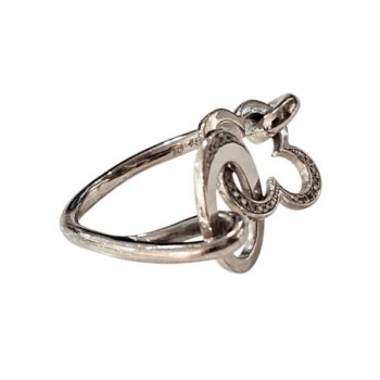 BAGUE OR 18CT 5.61GR DIAMANTS REZZONICO  T55