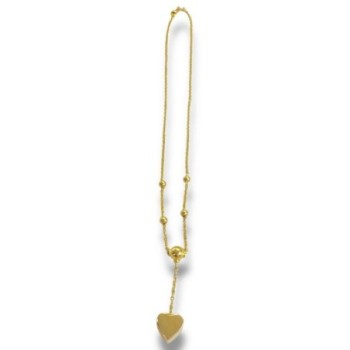 COLLIER OR 18CT 9.45GR COEUR