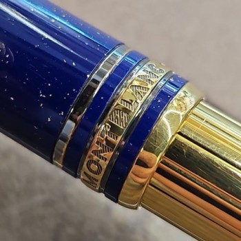 STYLO BALLPOINT MONTBLANC LAPIS LAZULI RAMSES II 