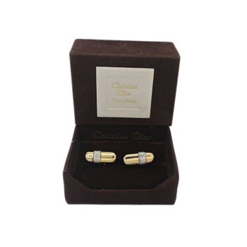 DIOR BOUTON DE MANCHETTE + BOITE