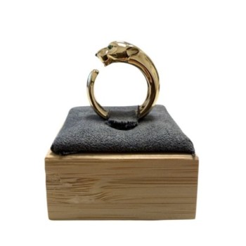 BAGUE CARTIER PANTHERE MOYEN MODELE OR JAUNE 750 TAILLE 52