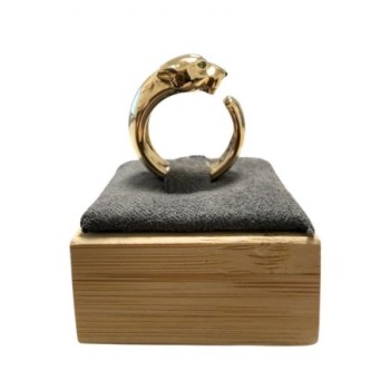 BAGUE CARTIER PANTHERE MOYEN MODELE OR JAUNE 750 TAILLE 52