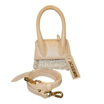 JACQUEMUS LE CHIQUITO MINI OSIER