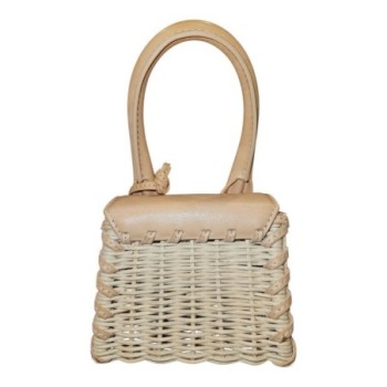 JACQUEMUS LE CHIQUITO MINI OSIER