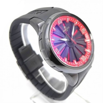 PERRELET TURBINE DOUBLE ROTOR AUTOMATIC RED A1047