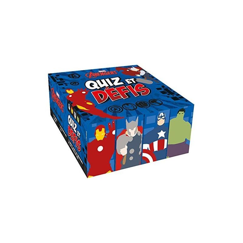 Avengers Quiz Et Dfis : 1 Plateau De Jeu