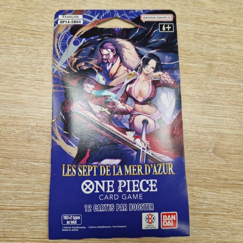 BOOSTER ONE PIECE LES SEPT DE LA MER D'AZUR OP14 FR