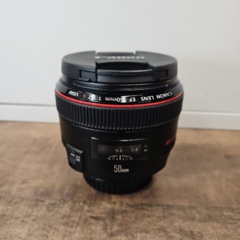 OBJECTIF CANON EF 50mm f/1,2 L USM  +BOITE