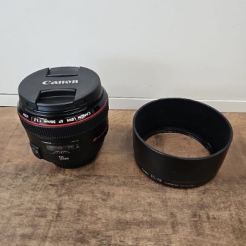 OBJECTIF CANON EF 50mm f/1,2 L USM  +BOITE