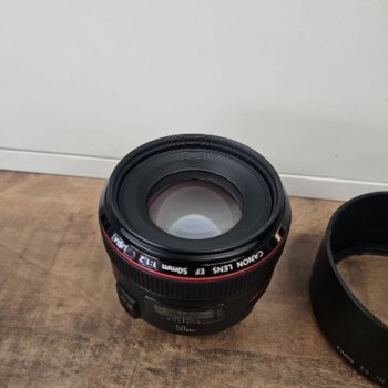 OBJECTIF CANON EF 50mm f/1,2 L USM  +BOITE