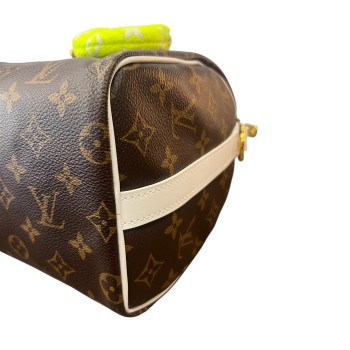 SAC LOUIS VUITTON SPEEDY 25 EDITION LIMITEE MATCH