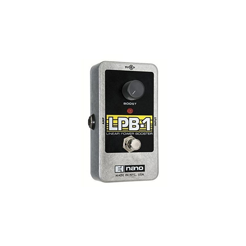 ELECTRO-HARMONIX LPB-1 LINEAR POWER BOOSTER PREAMPLIFIER PEDAL WITH AMP JACK AND FOOTSWITCH