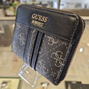 PORTE MONNAIE GUESS NOIR