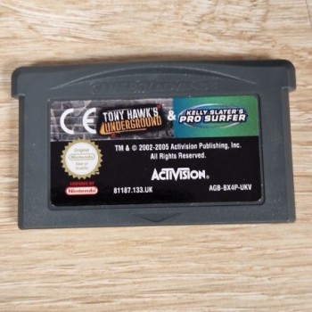 TONY HAWK S UNDERGROUND & KELLY SLATER S PRO SURFER