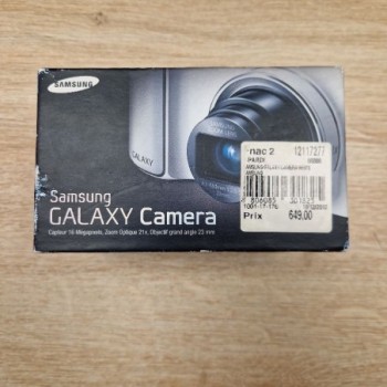 SAMSUNG GALAXY CAMERA BLANC  WIFI & 3G  OS ANDROID JELLY BEAN 4.1