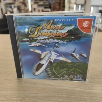 JEU DREAMCAST AERO DANCING FEATURING BLUE IMPULSE + NOTICE