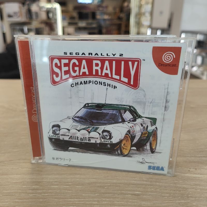 JEU SEGA RALLY 2 DREAM CAST IMPORT JAP + NOTICE