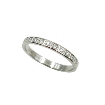 CHOPARD ICE CUBE OR 18K T.53 DMT 0.11CT 2.70GR BOITE FACTURE