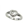 BAGUE OR BLANC CHOPARD HAPPY DIAMONDS 5.17GR T53