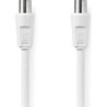 CABLE ANTENNE COAXIAL MALE - FEMELLE 1.5M