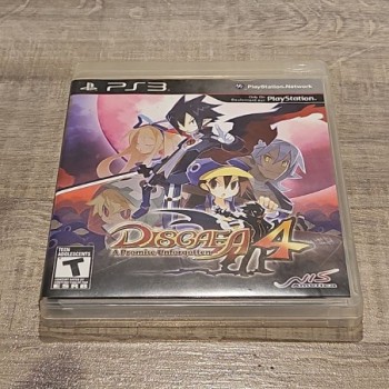 DISGAEA 4 A PROMISE UNFORGOTTEN PS3 VERSION US
