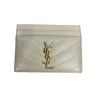PORTE CARTES YSL BEIGE