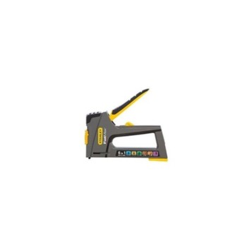 STANLEY® Hand Tools FMHT6-70868 FATMAX® 6-in-1 Multi-Purpose Plastic Staple and Brad Nail Gun