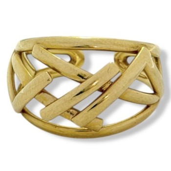 BAGUE OR JAUNE 18 CT - 7GRS Taille 59