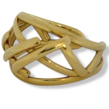 BAGUE OR JAUNE 18 CT - 7GRS Taille 59