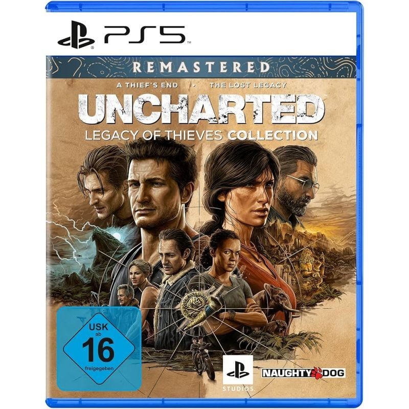 UNCHARTED LEGACY OF THIEVES COLLECTION - PS5