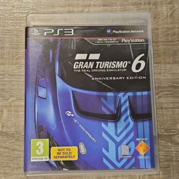 GRAN TURISMO 6 ANNIVERSARY EDITION PS3 ETAT MINT