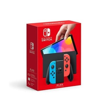 CONSOLE NINTENDO SWITCH OLED BLEU & ROUGE